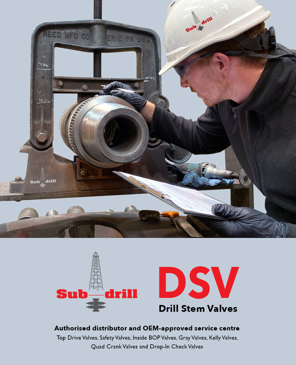 Drill stem valve repair centre