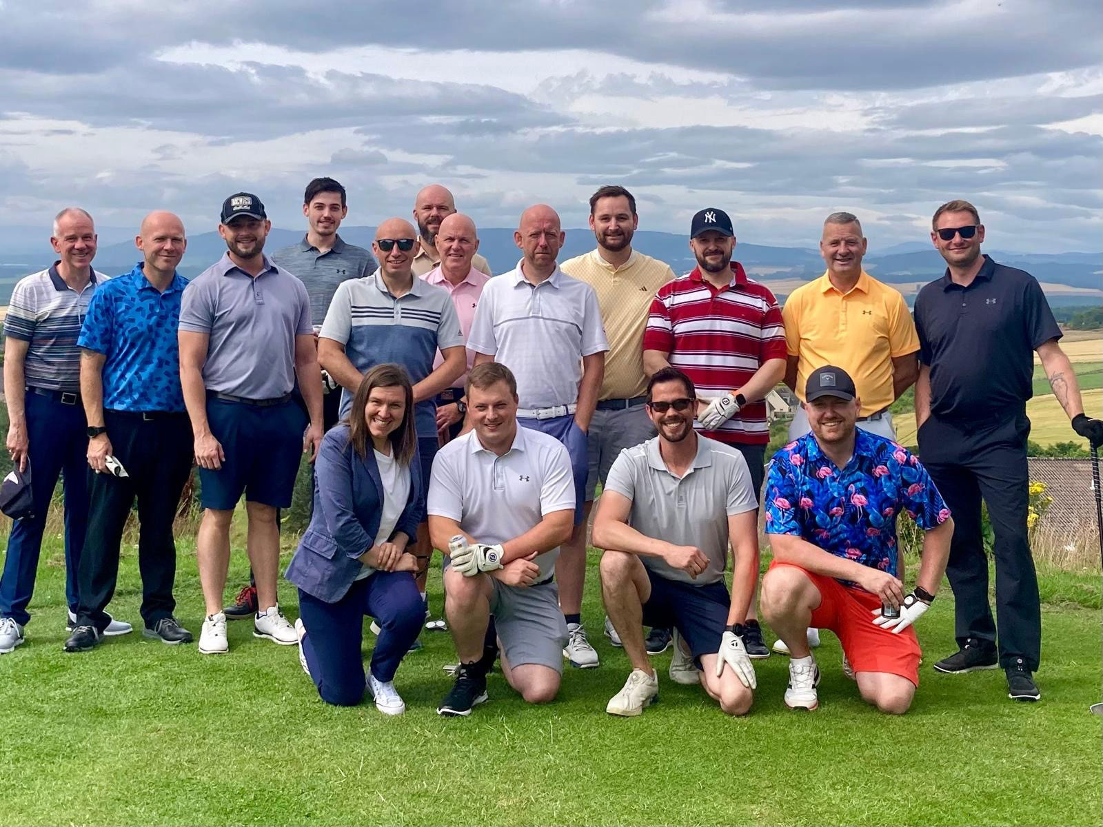 Golf outing group photo