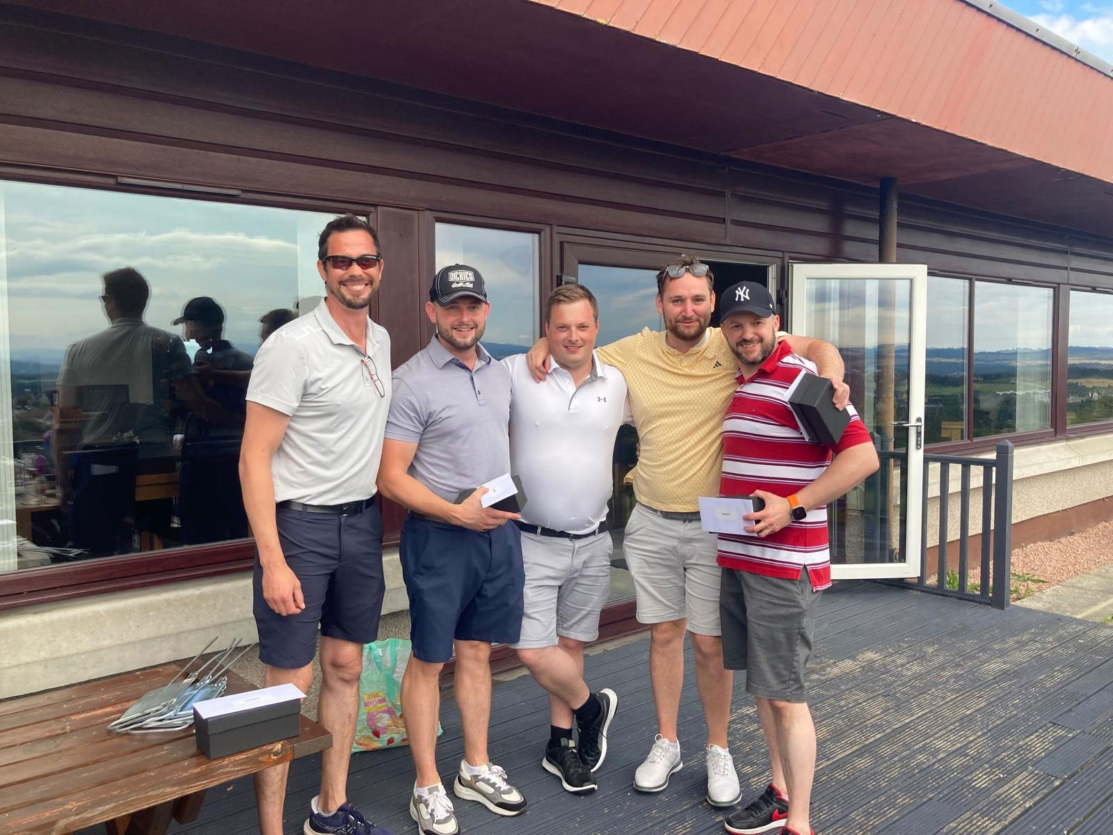 Winners on the day
